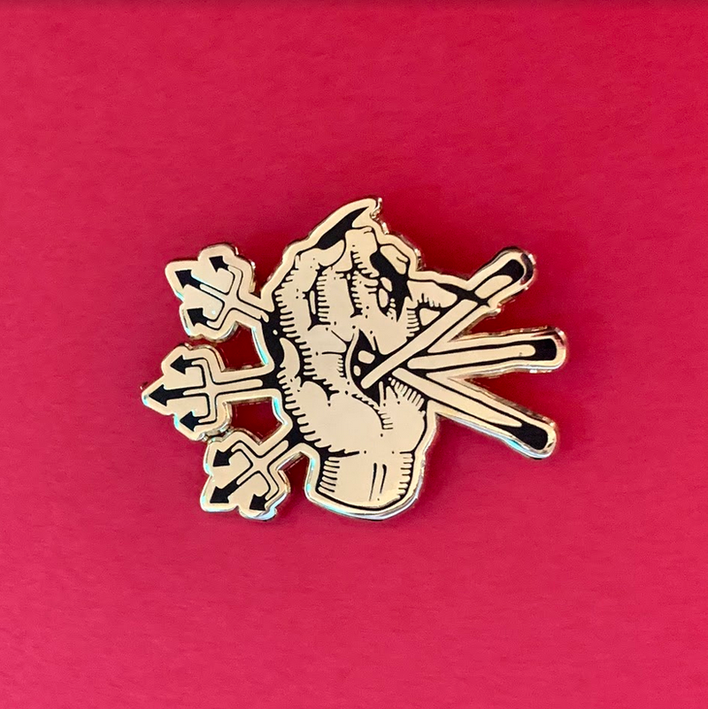 DEMON HAND PIN