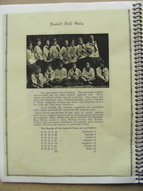 Booker T. Washington High School Yearbook, 1921, page 31 of 49